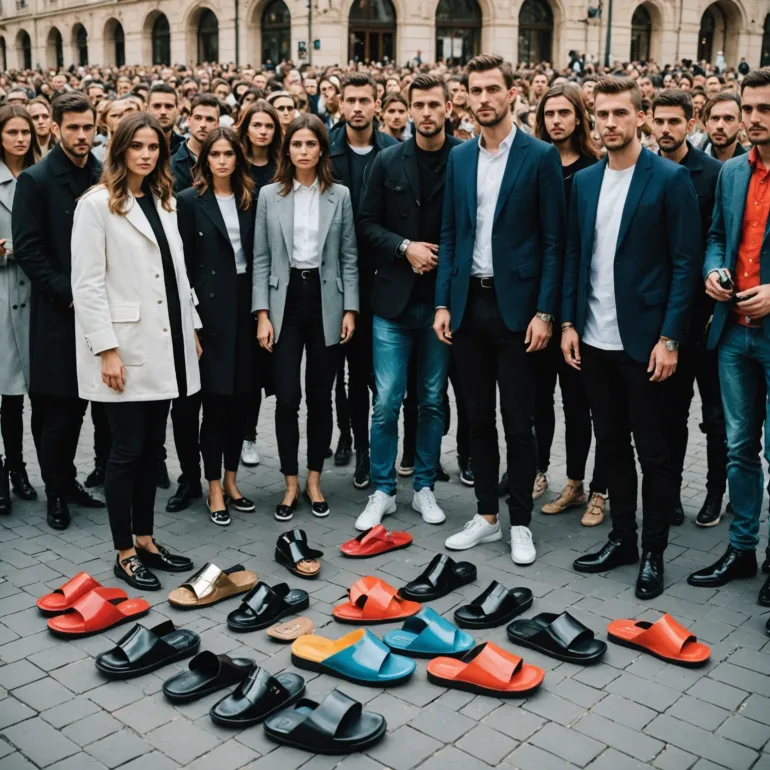 Tendințe în Încălțăminte de Lux: Slăpii Ridică Scena Modei din România